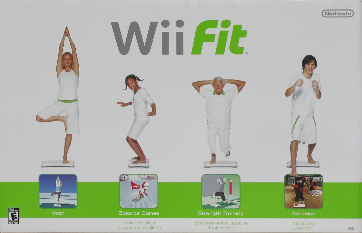Wii Fit box art for Wii